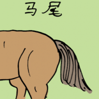 3355 - 马尾
馬尾
Horse Tail